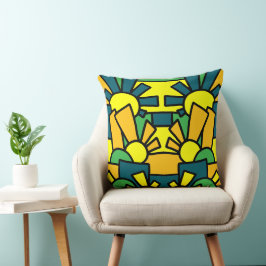 Coussin Art de doodle festif 42