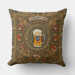 Coussin Art de mosaïque pour Oktoberfest