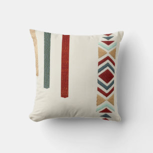 Coussin Art de motif de broderie géométrique marocain pers