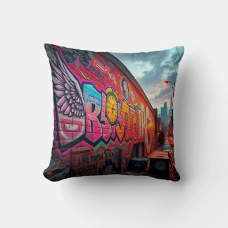 Coussin Art de rue et nature