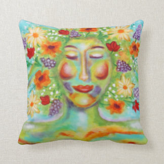 Coussin Art "des pensées les plus fines" par Victoria Lynn