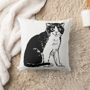 Coussin Art fin Kitty Cat