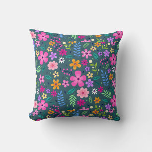 Coussin Art floral