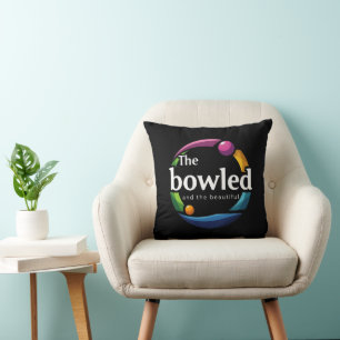 Coussin "Art in Motion : Circulaire pelouse Bowls Bowled L