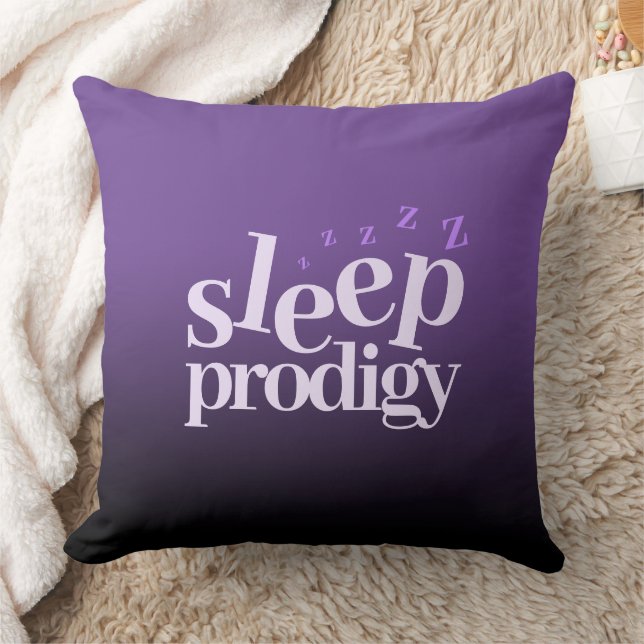 Coussin Art Mot Prodigy De Sommeil (Couverture)