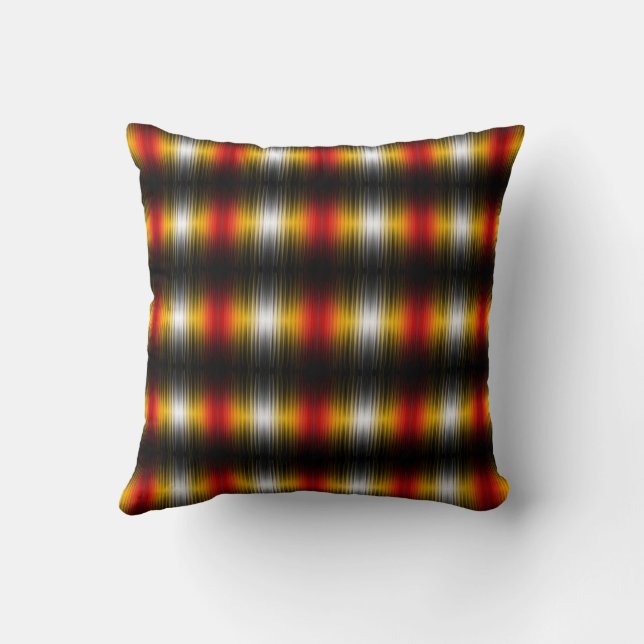 Coussin Art Motif de la surface Plasma de la rentrée spati (Verso)