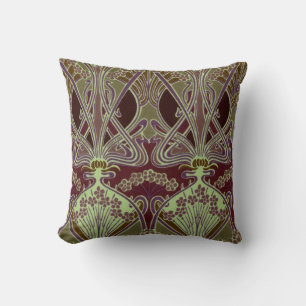 Coussin Art Nouveau de Renee Beauclair