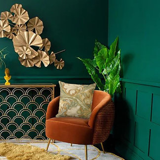 Coussin Art Nouveau Garden Muse Design