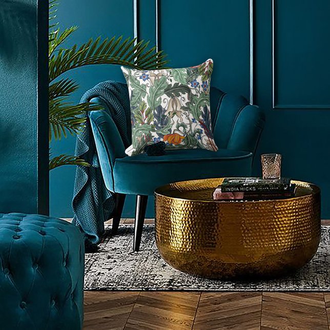 Coussin Art Nouveau Garden Muse Design (Créateur téléchargé)