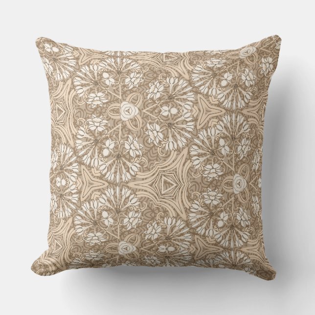 Coussin Art Nouveau vintage (Recto)
