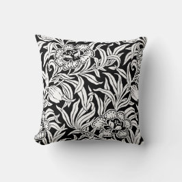 Coussin Art Nouveau Vintage Botanical Floral Pattern 