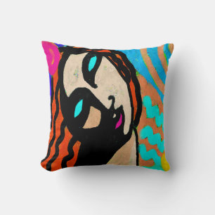 Coussin Art numérique Abstrait funky
