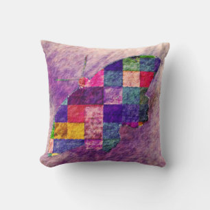Coussin Art papillon