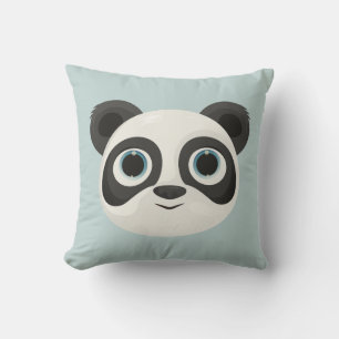 Coussin Art pour enfants d'anniversaire de panda