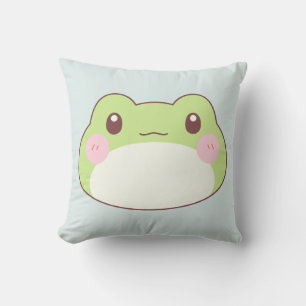 Coussin Art pour l'anniversaire des enfants grenouille