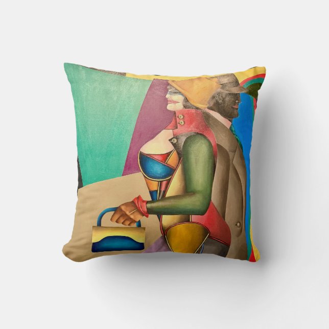 Coussin Art spain (Recto)