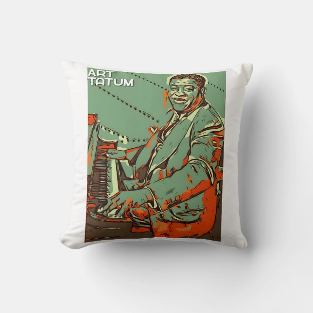 Coussin Art Tatum (Recto)