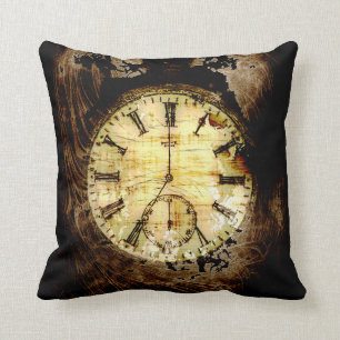 Coussin Artefact du temps - Montre de poche