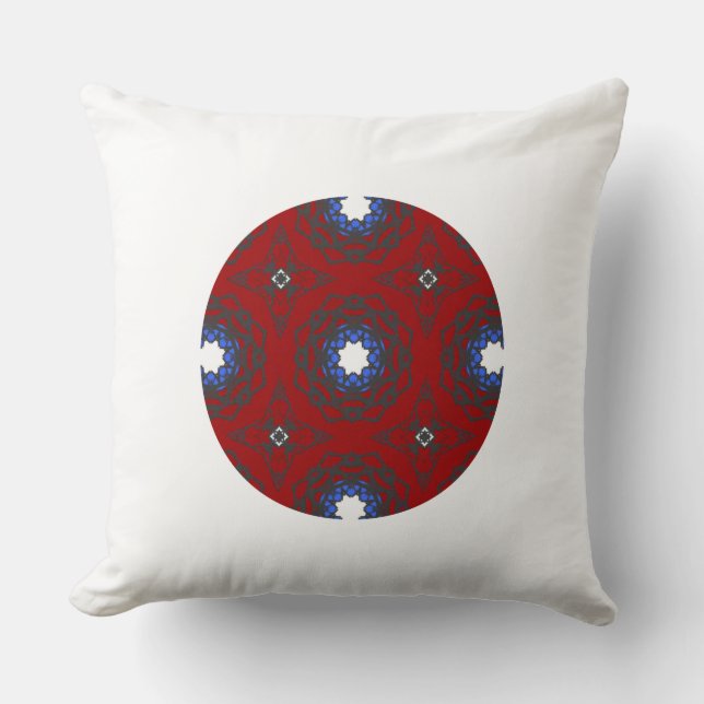 Coussin Article kaléidoscope du quatrième volume quinze (Recto)