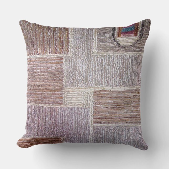 Coussin Artisanat en cuir d'origine (Recto)