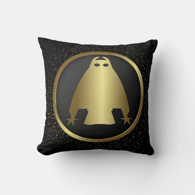 Coussin Artistes anciens - Chouette d'or (Recto)