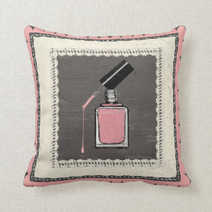 coussin artistique polonais à ongles, l'artiste K
