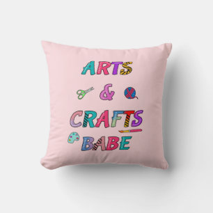 Coussin Arts et artisanat Babe
