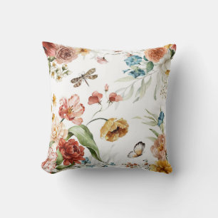 Coussin Assez floral décoratif voyant