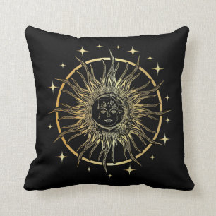 Coussin Astrologie des étoiles spirituelles Art de la lun