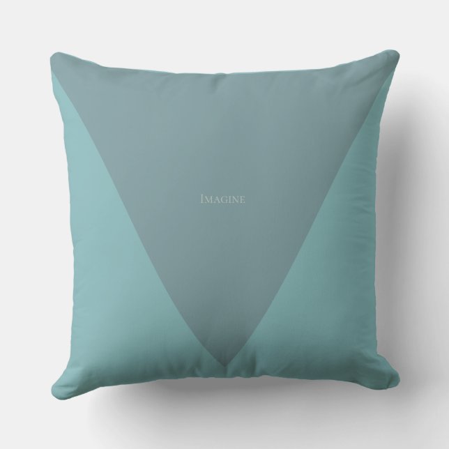 Coussin Atelier No. 10 – Triangle (Verso)