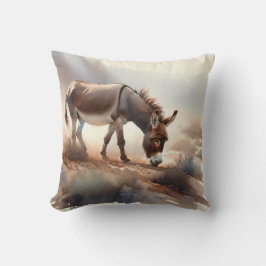 Coussin Atlas Donkey AREF409 - Watercolor