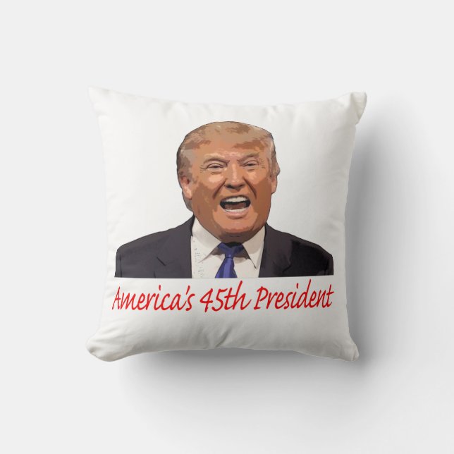 Coussin Atout, le président de l'Amérique (Recto)