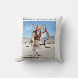 Coussin Attention au Grampus !