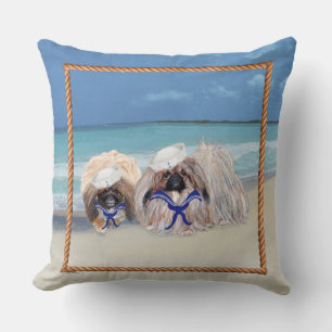 Coussin Au bord de la mer