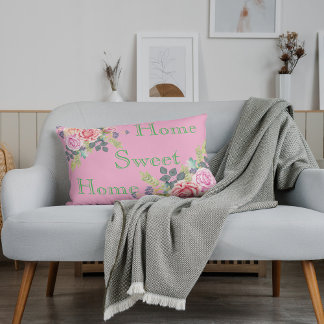 Coussin au design floral