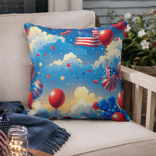 Coussin Au-dessus des nuages (Créateur téléchargé)
