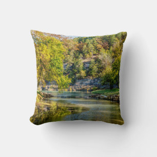 Coussin Au-dessus du ruisseau Dogwood