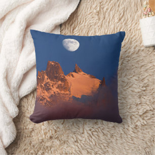 Coussin Au lever du soleil   Aiguille du Plan Chamonix, Fr