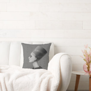 Coussin Audrey Hepburn Nefertiti