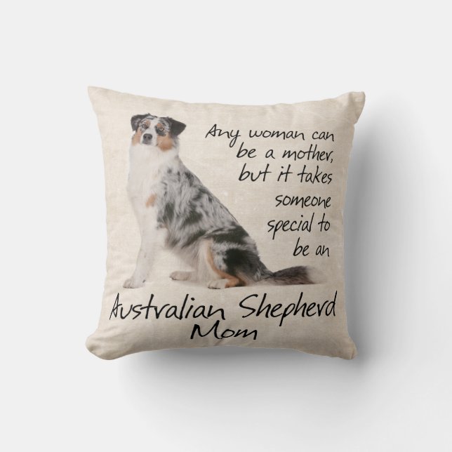 Coussin Aussie Mom (Recto)