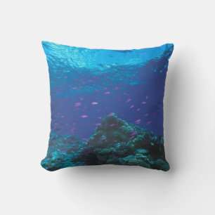 Coussin Australie, Grande Barrière de corail. Fourmillant