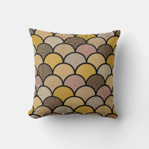 Coussin Australien : Colorful Dotée Vintage