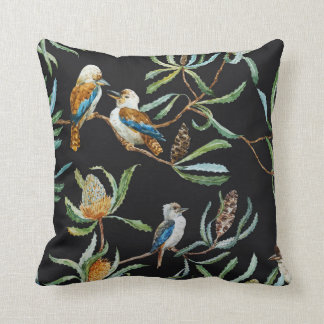 Coussin australien de nature (noir)