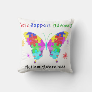 Coussin Autism Butterfly
