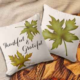 Coussin Automne Feuillage d'automne Amitié Action de grâce