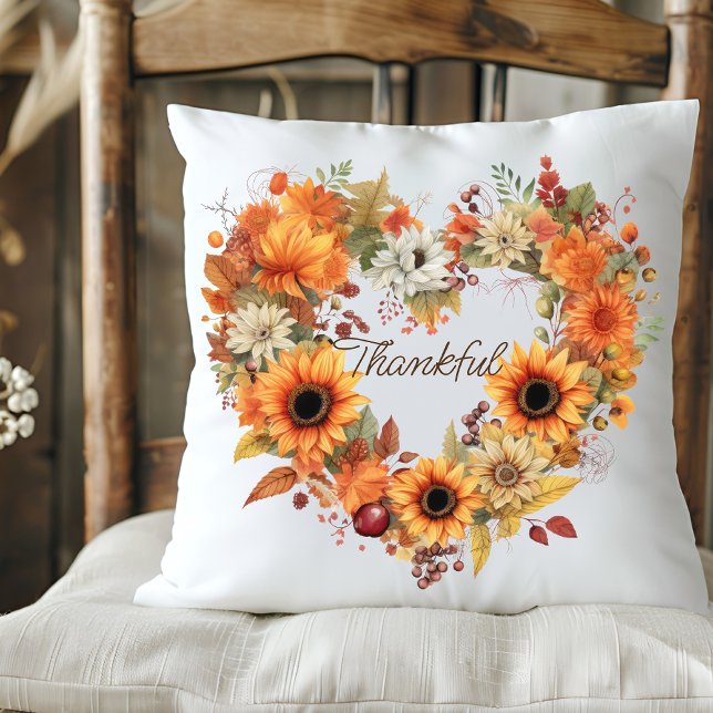 Coussin Automne Floral (Créateur téléchargé)