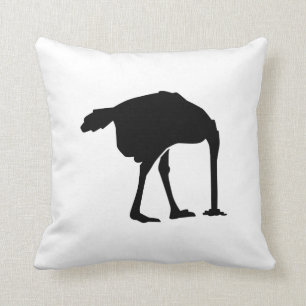 Coussin Autruche
