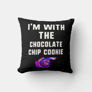 Coussin Avec Chocolat Chip Cookie Tie Dye Cadeau Halloween