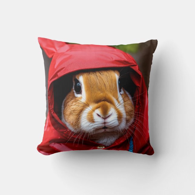 coussin avec rappit (Recto)