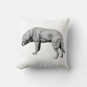 Coussin Avec un coeur de travail